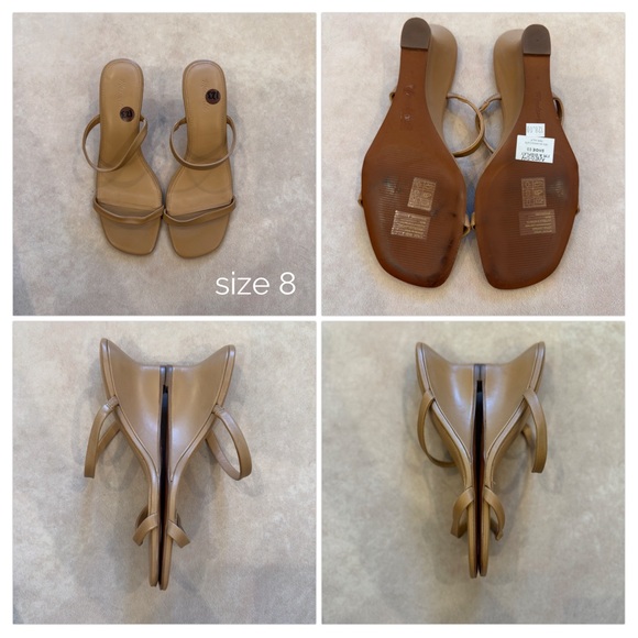 Madewell The Kimmy Wedge Sandal • sizes 7.5, 8, 8.5, 10 • NR003 • Amber Brown - Picture 7 of 13
